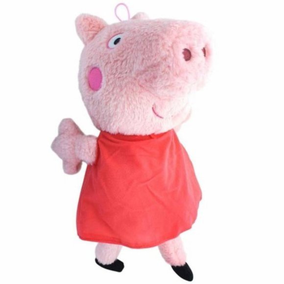 Fiesta Peppa Pig In Red Dress 13.5 Inch Character Plush - Picture 1 of 9